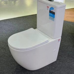 H-4003 Tornado Two-Piece Toilet – Rimless Flush