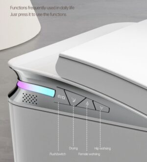 K-2 Smart Toilet – Auto Open | Bidet | Rimless Flush